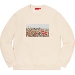 Supreme Aerial Crewneck (FW20) - Natural