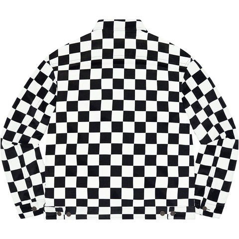 Supreme Velvet Work Jacket - Checkerboard
