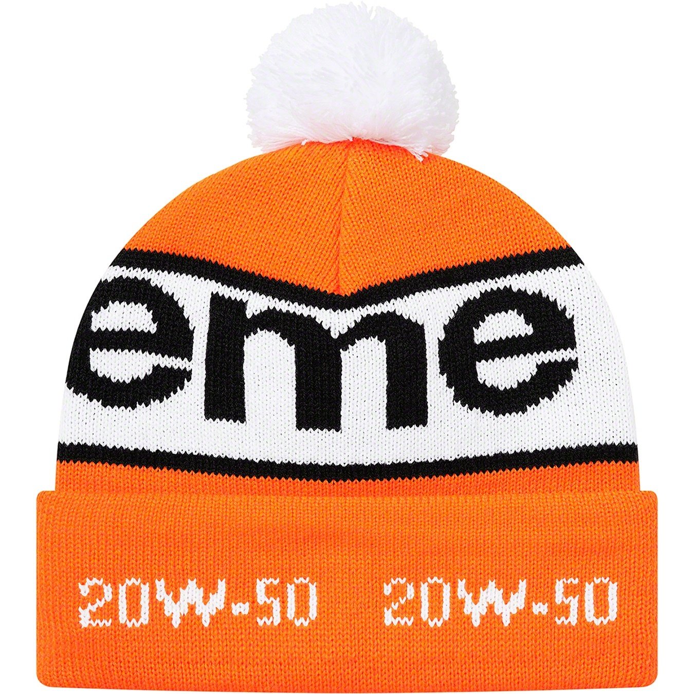Supreme Garage Beanie (FW20) - Orange - $36