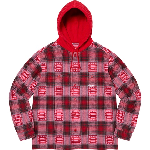 Hooded Shadow Plaid Shirt - fall/winter 2020 - Supreme