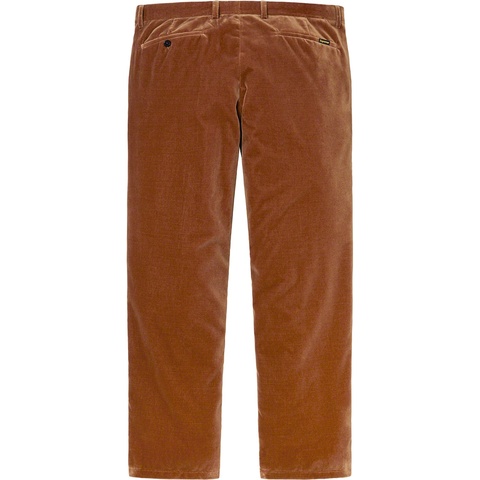 Supreme Velvet Trouser - Brown