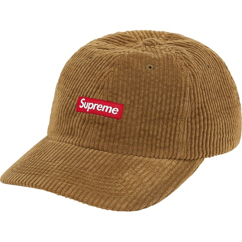Supreme Ripple Corduroy Small Box 6-Panel - Brown
