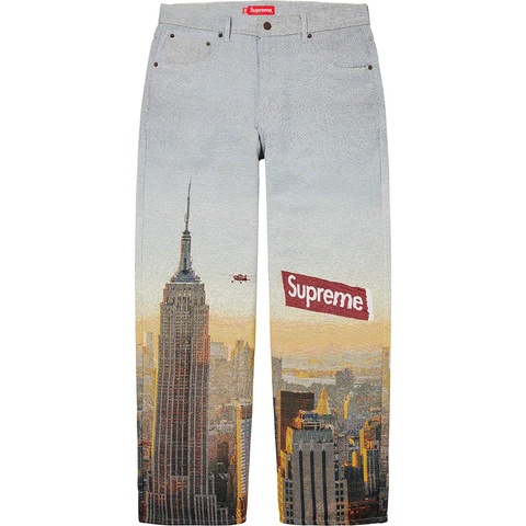Supreme Aerial Tapestry Regular Jean - Multicolor