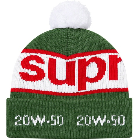 Supreme Garage Beanie - Green
