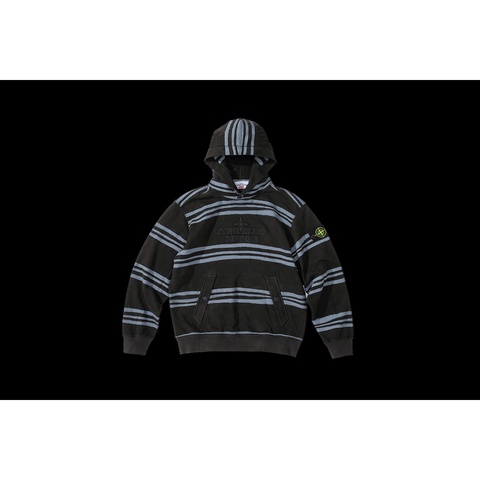 Supreme × Stone  Warp StripeパーカーL Supreme®/Stone Island® Warp Stripe Hooded Sweatshirt - Supreme