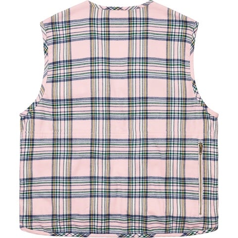 Tartan Flannel Cargo Vest - fall/winter 2020 - Supreme