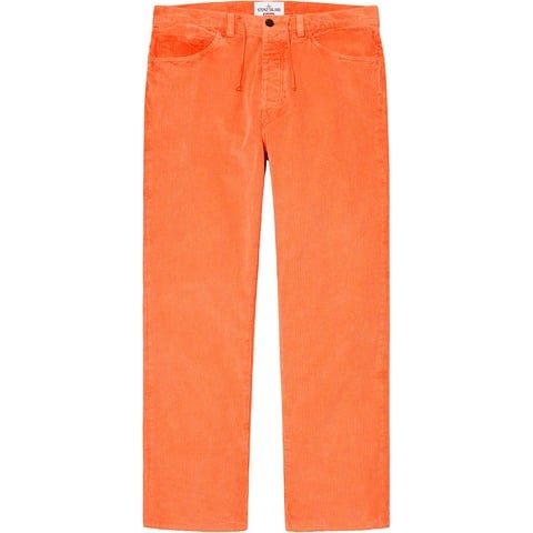 Supreme Supreme®/Stone Island® Corduroy Pant - Orange