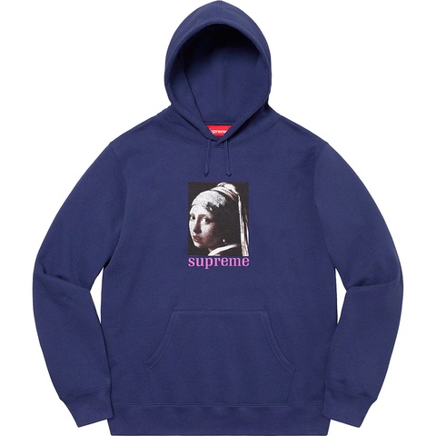 y*e様 SUPREME Pearl Hooded Sweatshirt Supreme Pearl Hooded Sweatshirt – Black – Medium (M) – In Hand