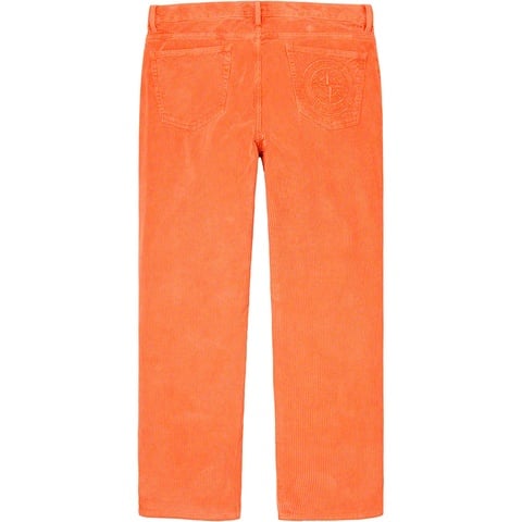 Supreme Supreme®/Stone Island® Corduroy Pant - Orange