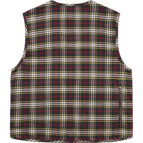 Tartan Flannel Cargo Vest - fall/winter 2020 - Supreme