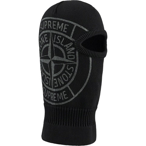 Supreme Supreme®/Stone Island® Glow Knit Balaclava - Black