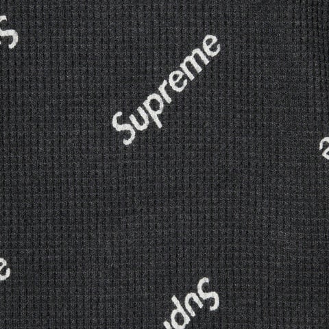 Supreme Supreme®/Hanes® Thermal Pant (1 Pack) - Black Logos
