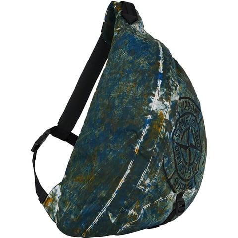 Supreme®/Stone Island® Painted Camo Nylon Shoulder Bag - Supreme