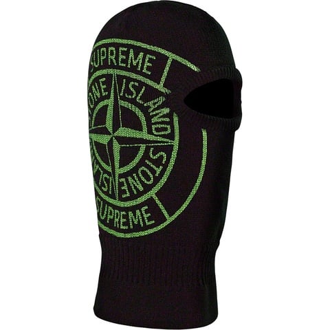 Supreme Supreme®/Stone Island® Glow Knit Balaclava - Black
