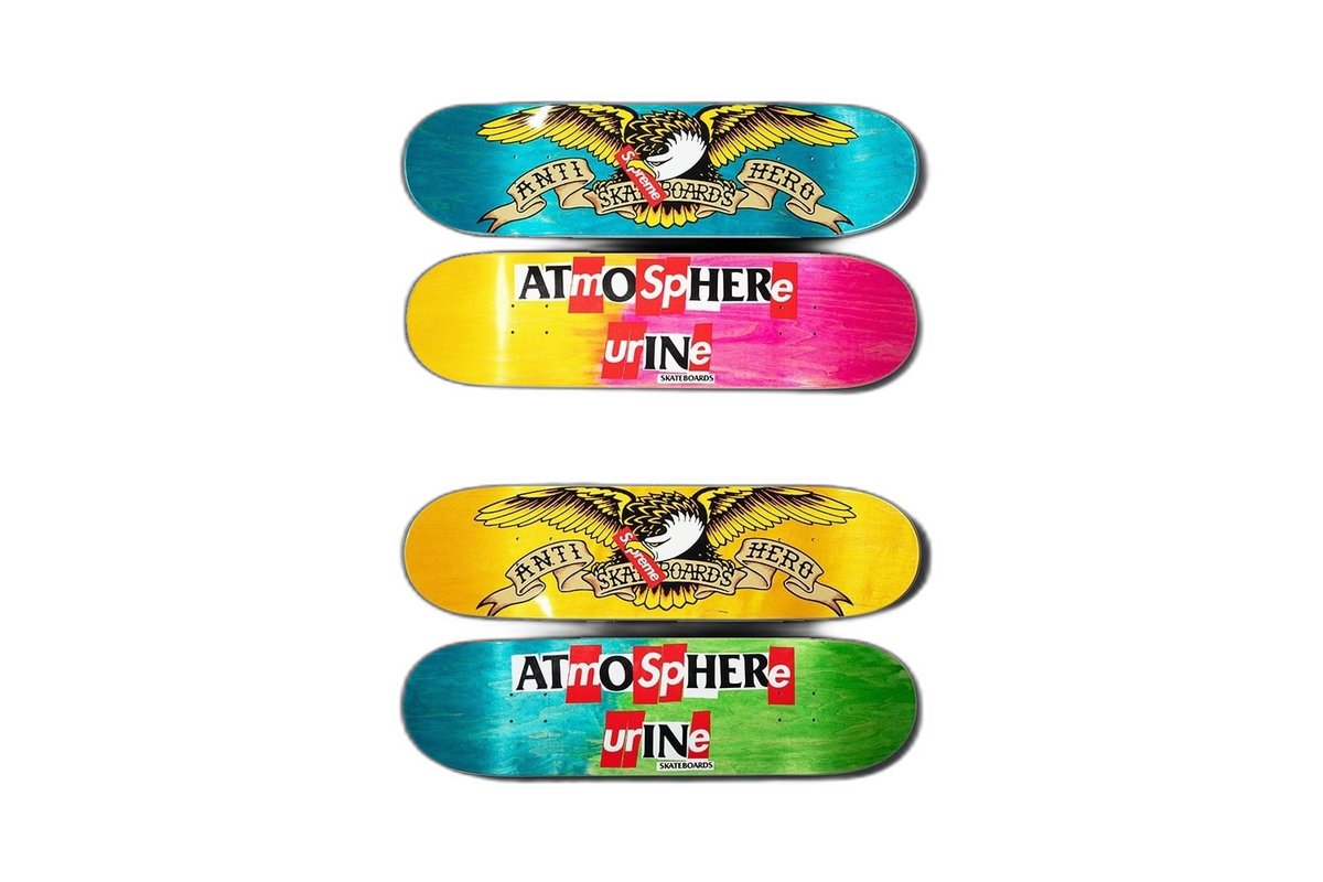 Supreme®/ANTIHERO® Skateboard - SupremeCommunity