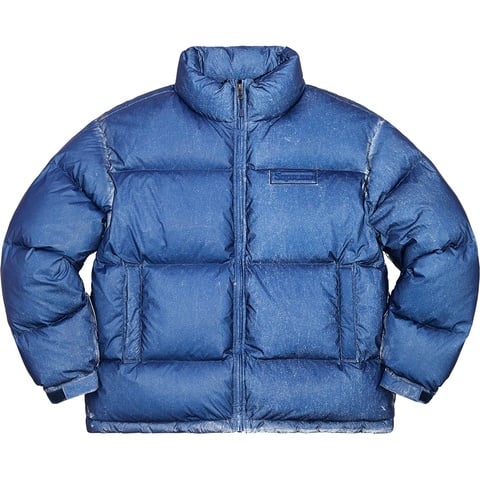 Supreme Reflective Speckled Down Jacket - Royal