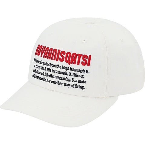 Supreme Koyaanisqatsi 6-Panel - White
