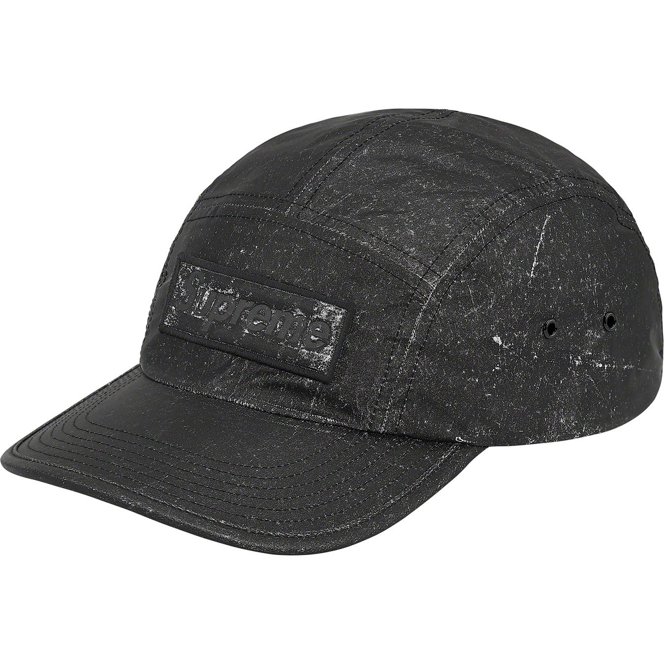 Supreme Reflective Speckled Camp Cap (FW20) - Black - $48