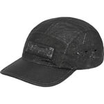 Supreme Reflective Speckled Camp Cap (FW20) - Black