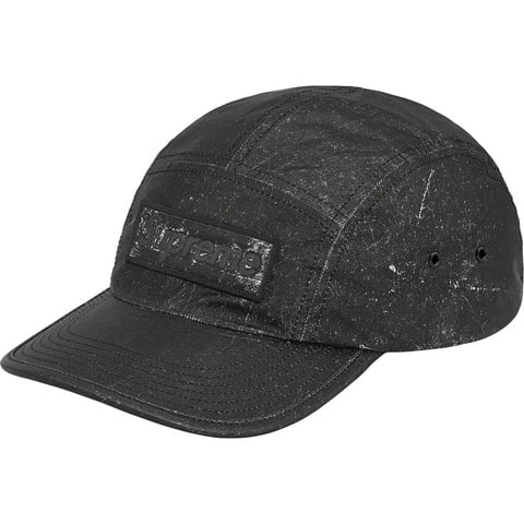Supreme Reflective Speckled Camp Cap - Black