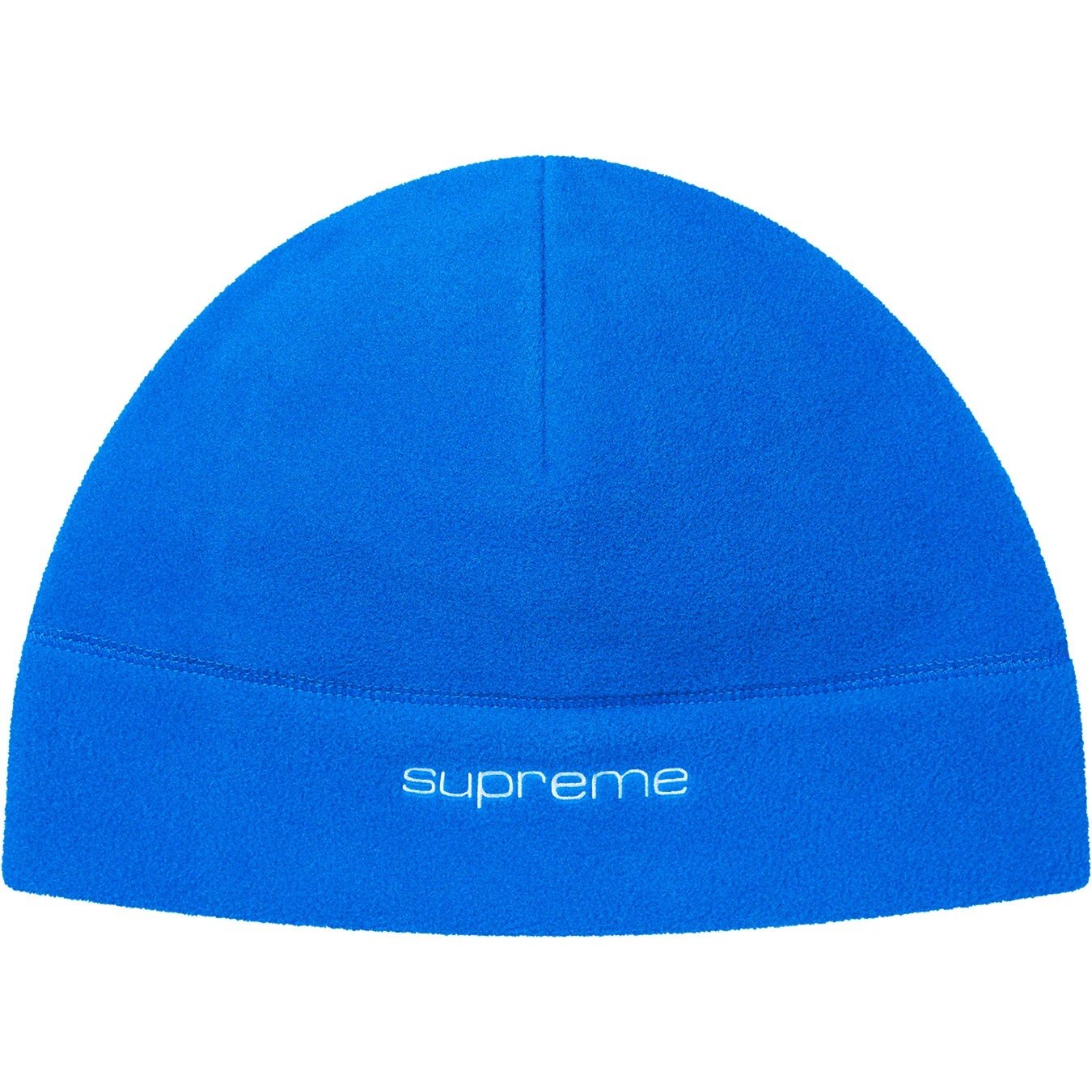 Supreme Polartec Beanie (FW20) - Bright Blue - $34