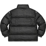 Supreme Reflective Speckled Down Jacket (FW20) - Black