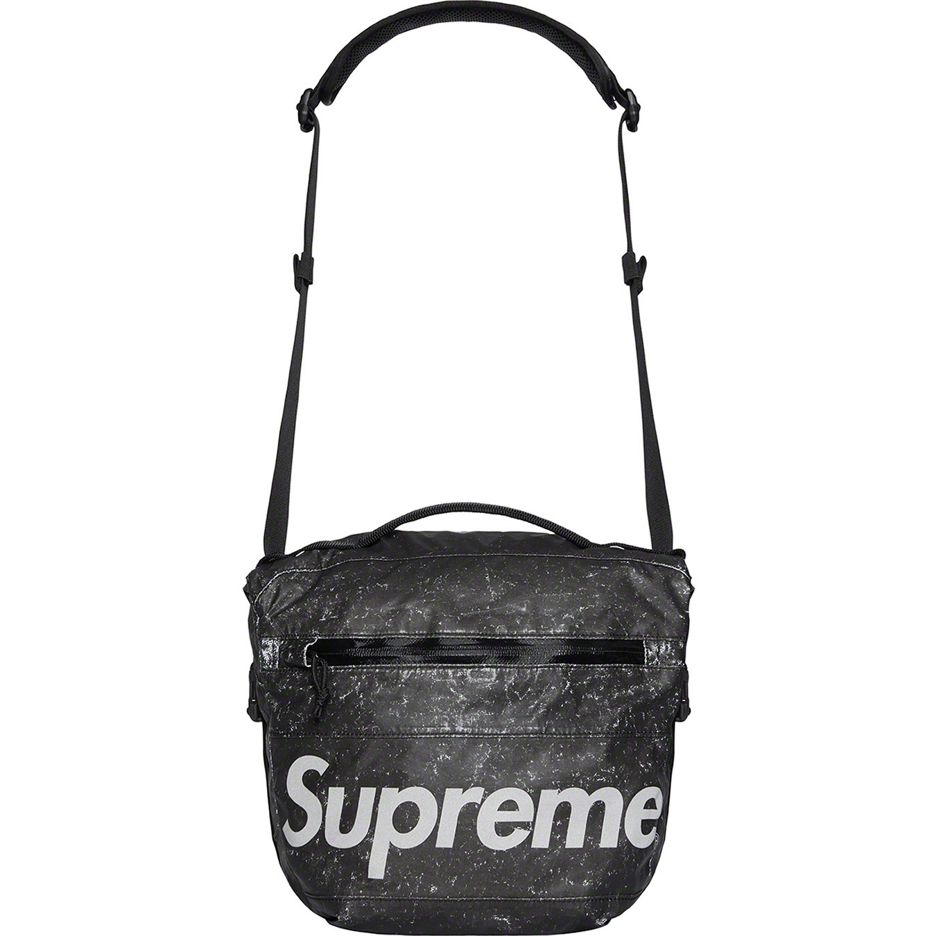 Supreme Waterproof Reflective Speckled Shoulder Bag (FW20) - Black - $98