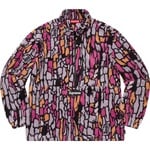 Supreme Polartec Half Zip Pullover (FW20) - Purple Treebark® Camo