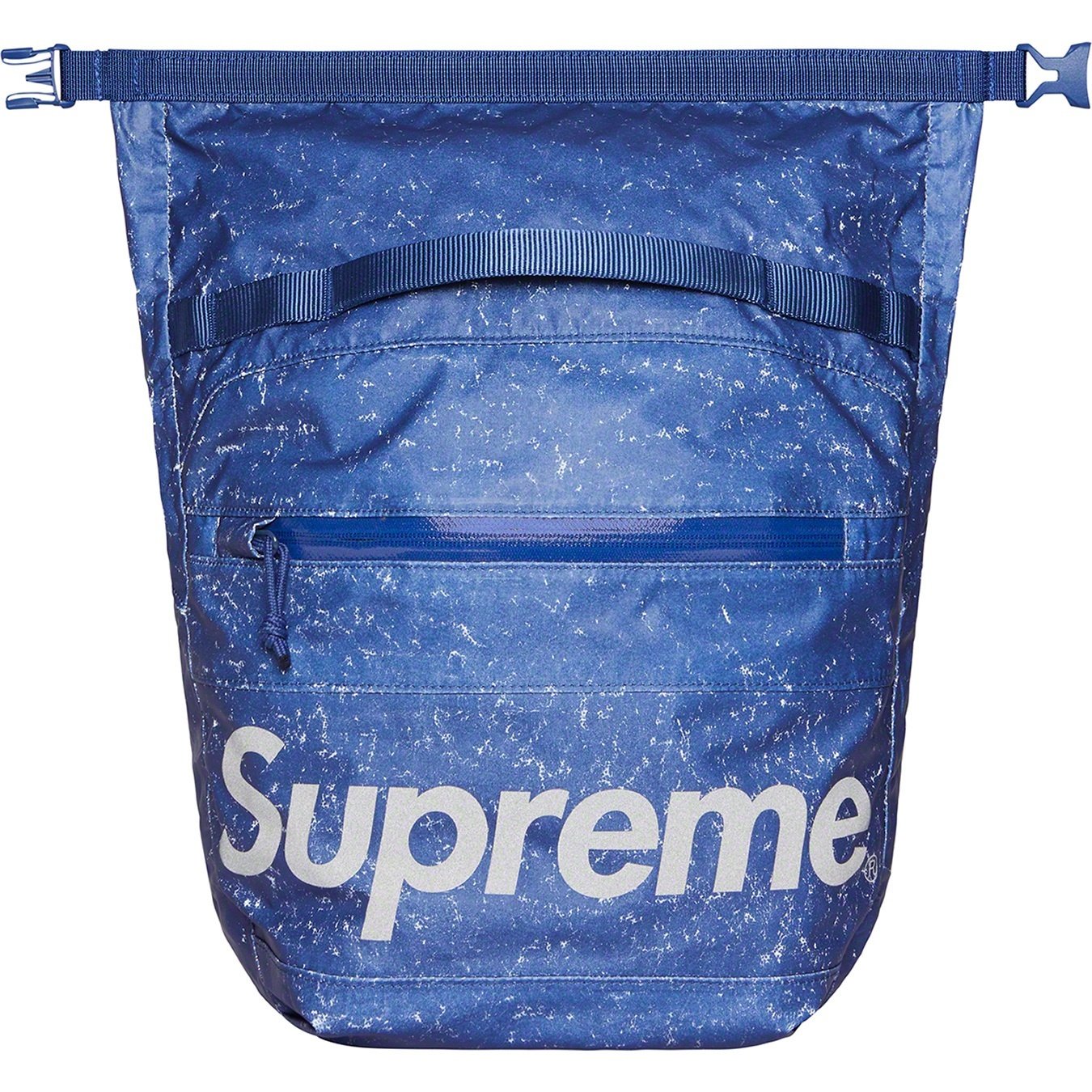 Supreme Waterproof Reflective Speckled Shoulder Bag (FW20) - Royal - $98