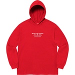 Supreme Best Of The Best Hooded L S Top (FW20) - Red
