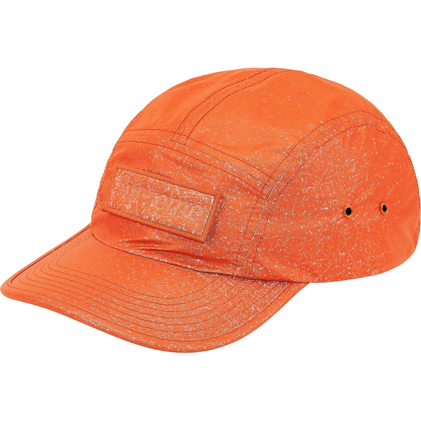 Supreme Reflective Speckled Camp Cap (FW20) - Orange - $48