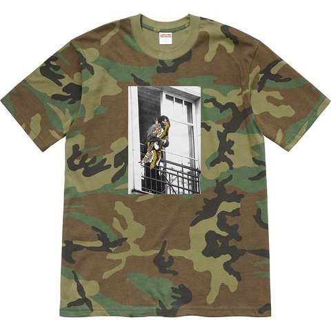 Supreme Supreme®/ANTIHERO® Balcony Tee - Woodland Camo