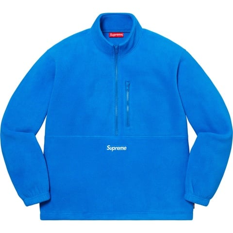 Supreme Polartec® Half Zip Pullover - Bright Blue