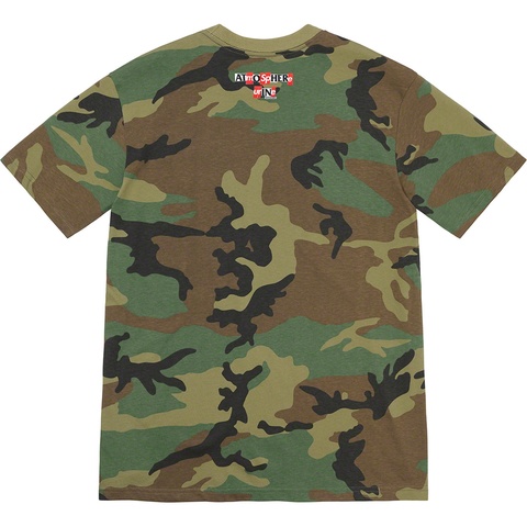 Supreme Supreme®/ANTIHERO® Balcony Tee - Woodland Camo