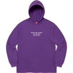 Supreme Best Of The Best Hooded L S Top (FW20) - Purple