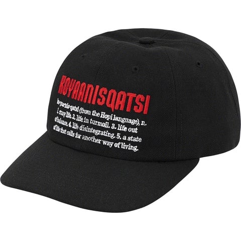 Supreme Koyaanisqatsi 6-Panel - Black