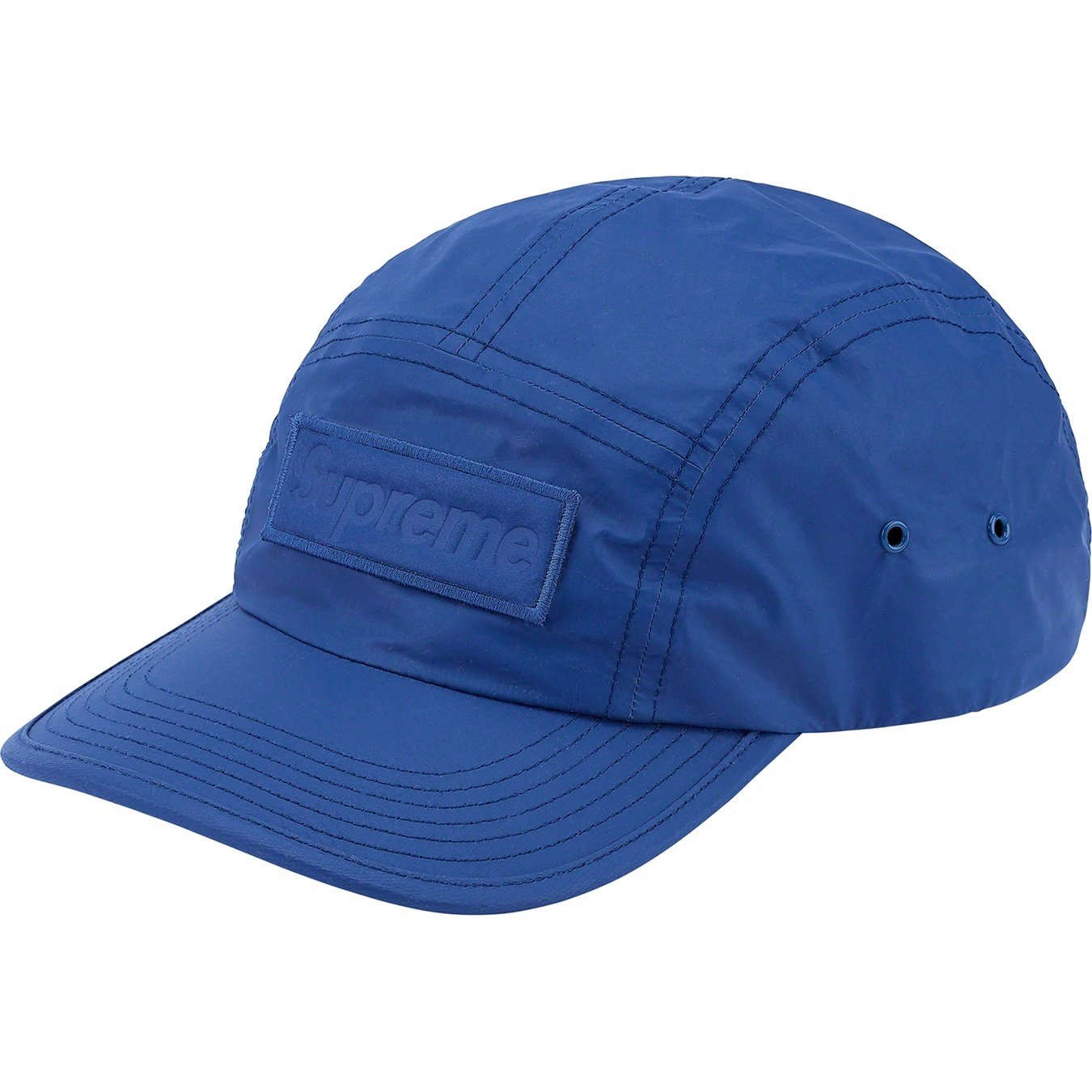 Supreme Reflective Speckled Camp Cap (FW20) - Royal - $48