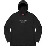 Supreme Best Of The Best Hooded L S Top (FW20) - Black