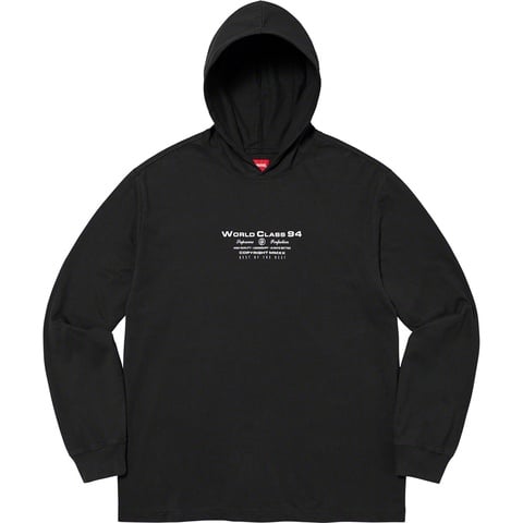 Supreme Best Of The Best Hooded L/S Top - Black