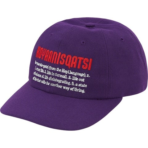 Supreme Koyaanisqatsi 6-Panel - Purple