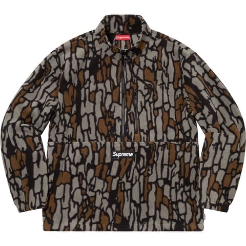 Supreme Polartec® Half Zip Pullover - Olive Treebark® Camo
