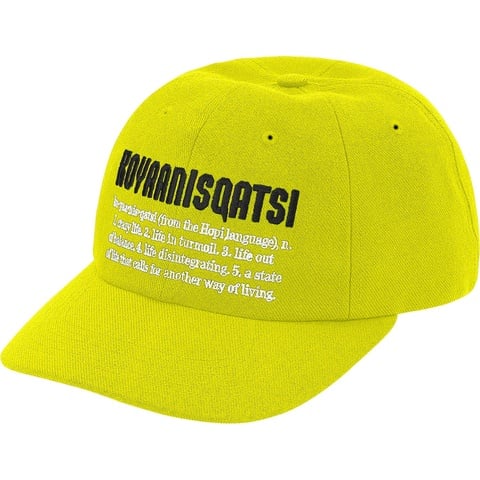 Supreme Koyaanisqatsi 6-Panel - Lime