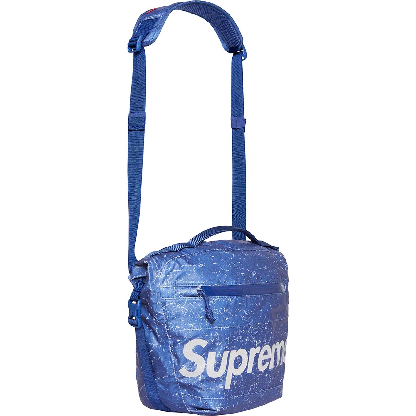 Supreme Waterproof Reflective Speckled Shoulder Bag (FW20) - Royal - $98