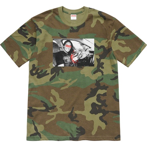 Supreme Supreme®/ANTIHERO® ICE Tee - Woodland Camo