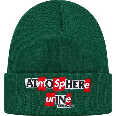 Supreme Supreme®/ANTIHERO® Beanie - Dark Green