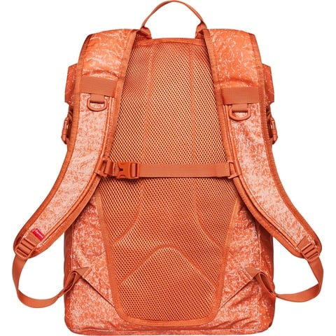 Supreme Waterproof Reflective Speckled Backpack - Orange
