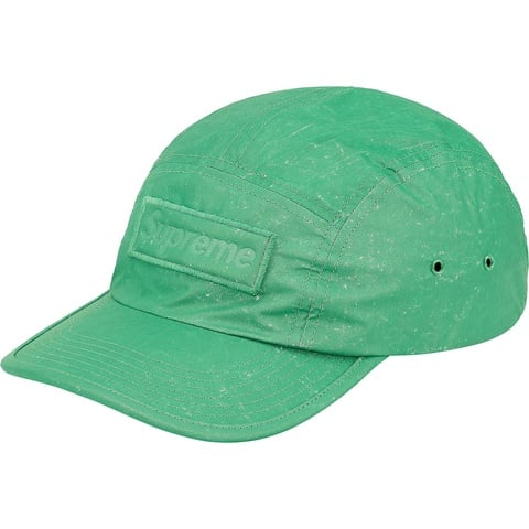 Supreme Reflective Speckled Camp Cap - Green