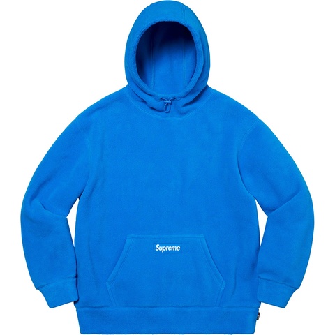 トップス Supreme Polartec Hooded Sweatshirt Blue Polartec® Hooded Sweatshirt - fall/winter 2020 - Supreme