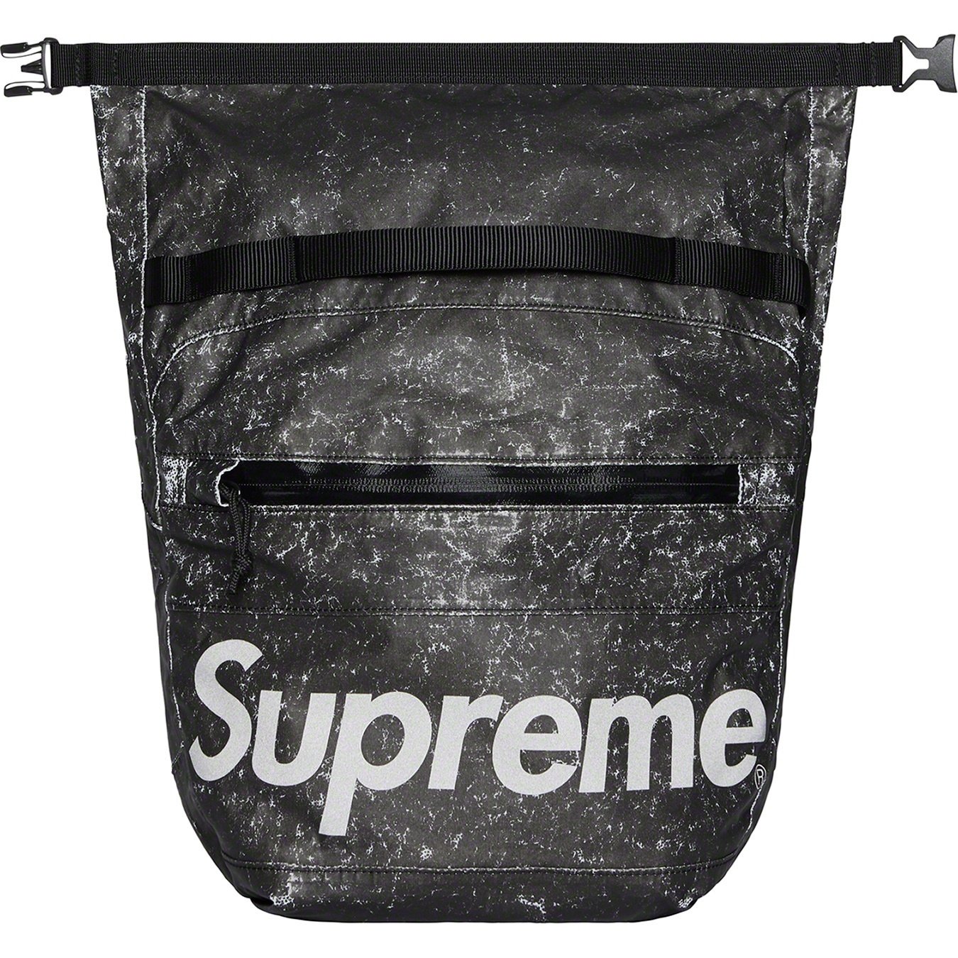Supreme Waterproof Reflective Speckled Shoulder Bag (FW20) - Black - $98