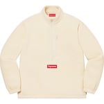 Supreme Polartec Half Zip Pullover (FW20) - Natural